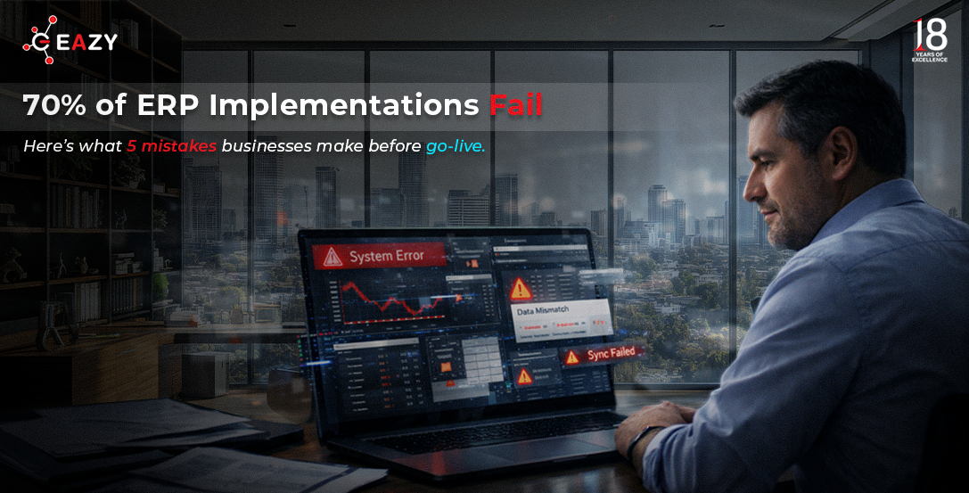 5 Reasons Why ERP Implementations Fail