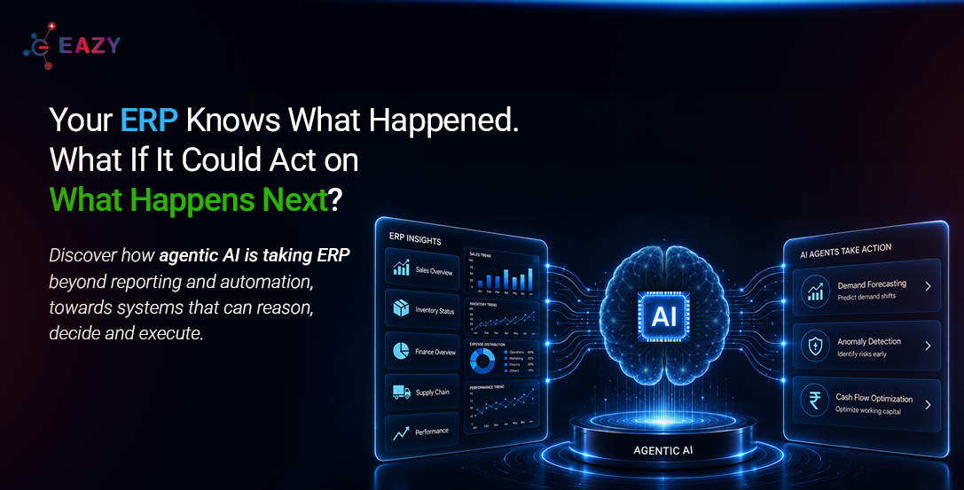 Agentic ERP using AI agents to automate business decisions and workflows